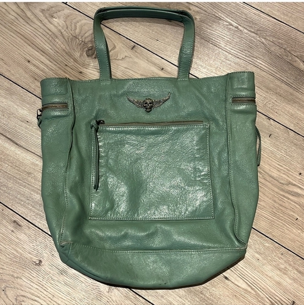 Zadig & Voltaire Sage Green Tote